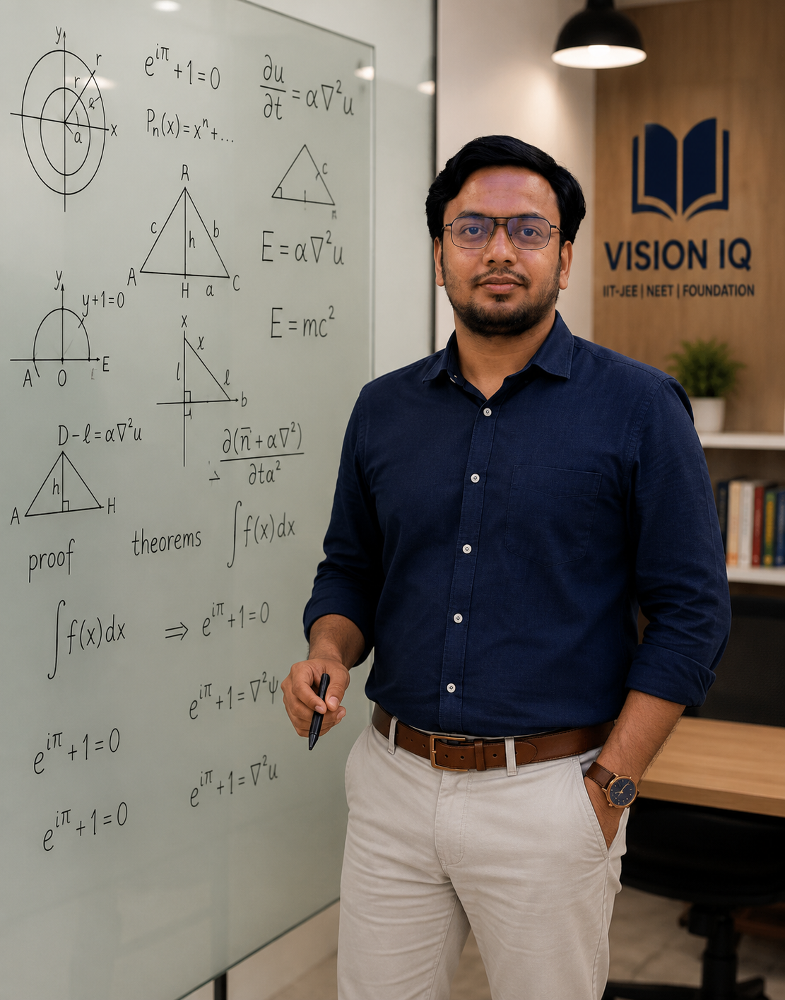Amrit Sir teaching Mathematics